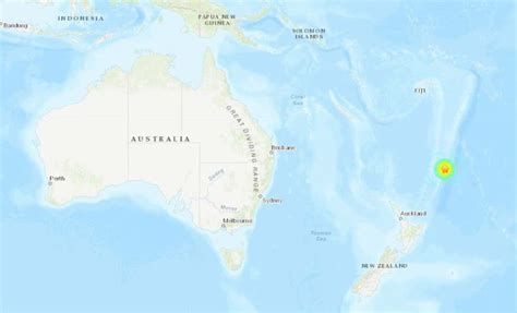 Terremoto De Magnitud Sacude Las Aguas Del Norte De Nueva Zelanda