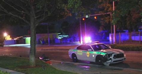 Police Involved Crash In Nw Miami Dade Cbs Miami