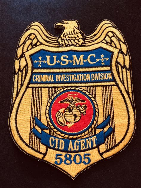 Usmc 5805 Cid Patch