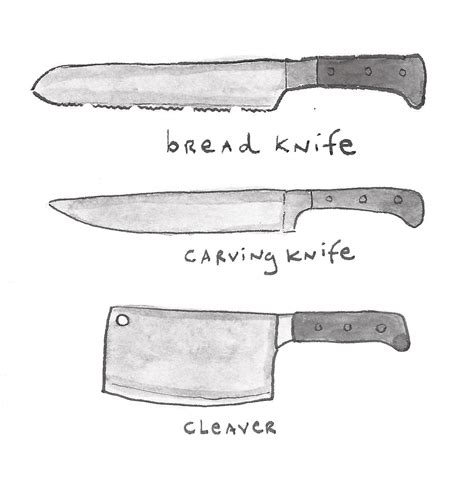 Different Types Of Knives An Illustrated Guide Craftsy