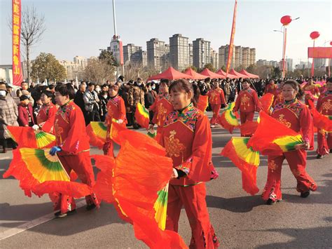 龙飞狮舞贺新春！ 鲁山县传统民间文艺表演大巡游开始了 平顶山新闻网