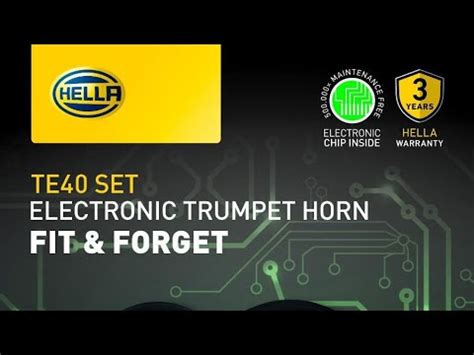 Hella Te Electronic Trumpet Horn Fit Forget Mahindraautomotive