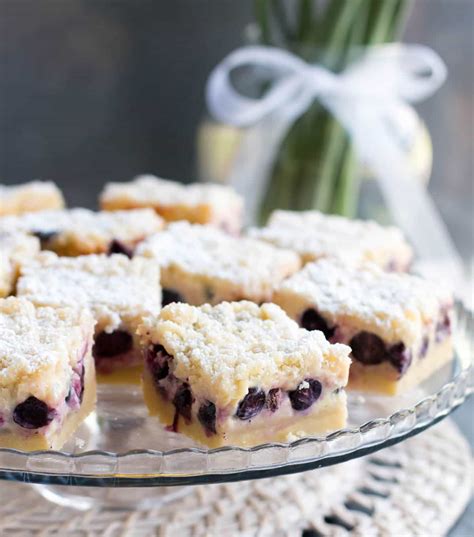 Lemon Blueberry Shortbread Bars The Merchant Baker