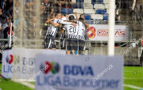 Rayados Players Celebrate Goal Against Cruz Editorial Stock Photo - Stock Image | Shutterstock