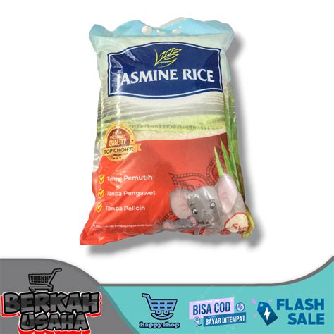 Beras Jasmine Rice Kemasan 5kg Lazada Indonesia