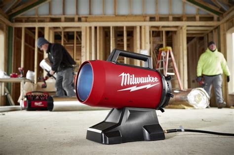 Milwaukee M Cordless Forced Air Propane Heater Ptr