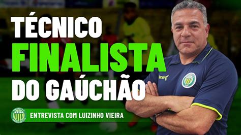 NÃO TEM NADA DECIDIDO Entrevista Luizinho Vieira técnico do