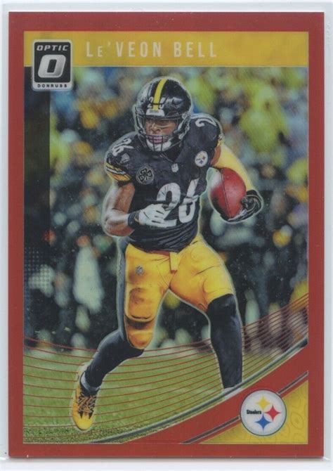 2018 Donruss Optic Red 99 Le Veon Bell 84 EBay