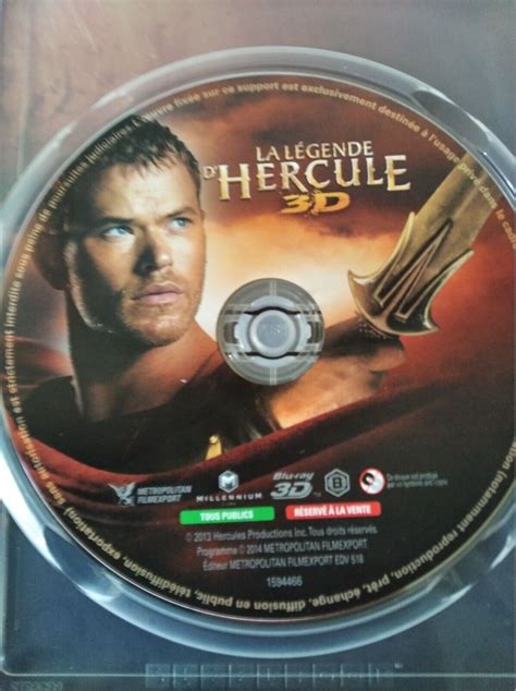 La Legende D Hercule Bluray D Dvd Dition Combo Ebay