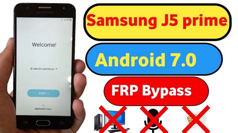 Samsung J Prime Frp Bypass Android Samsung G F Google Account