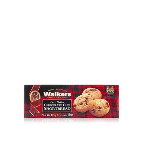 Walkers Pure Butter Chocolate Chip Shortbread 125g Waitrose Uae And Partners