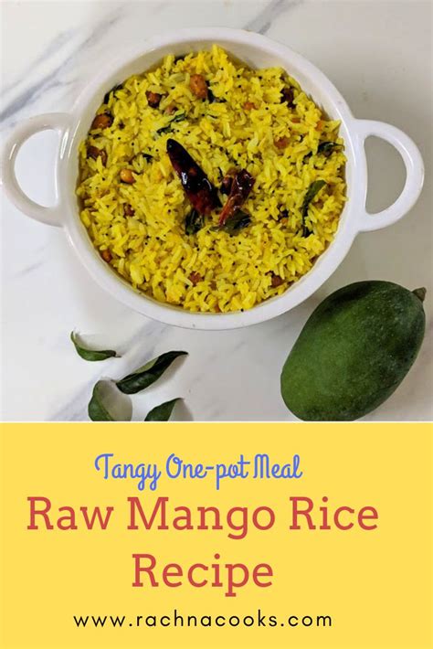 Tangy Raw Mango Rice Recipe