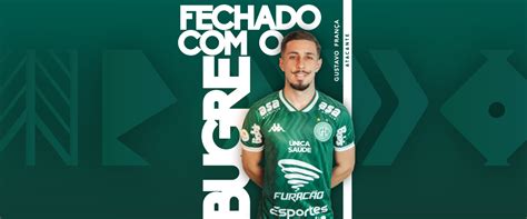 Gustavo França é o novo reforço do Guarani Guarani Futebol Clube