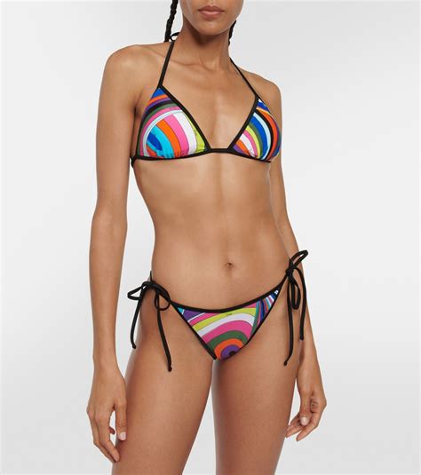 Pucci Printed Bikini Bottom Emilio Pucci