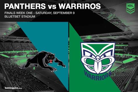 Penrith Panthers V New Zealand Warriors NRL Tips Finals Week 1