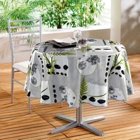 Nappe Toile Cir E Ronde Diam Cm Zen Decome Store