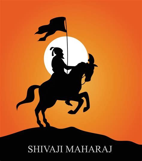 illustration  chhatrapati shivaji maharaj  great warrior