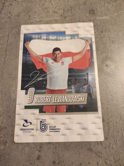 Fan Karta Robert Lewandowski Pozna Kup Teraz Na Allegro Lokalnie