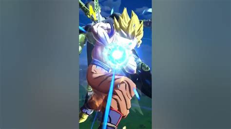 Goku Instant Transmission Kamehameha Vs Cell Game Version Dragon Ball