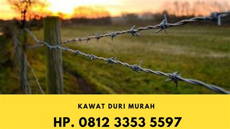 Pagar Kawat Berduri Malang Produsen Kawat Duri