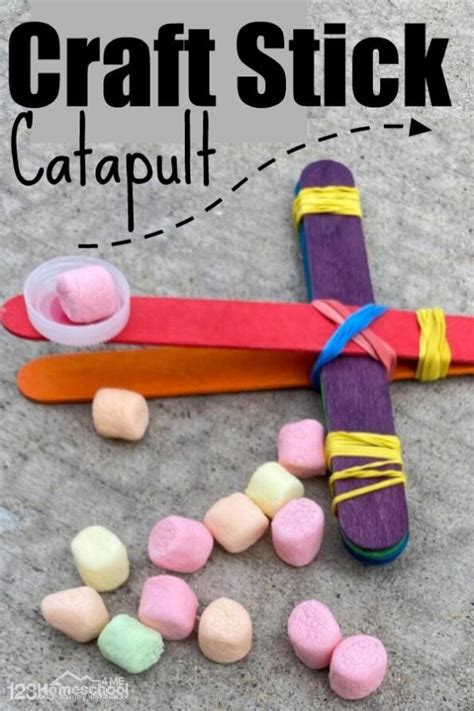 Easy Popsicle Stick Catapult Stem Activities For Kids