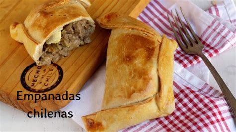 EMPANADAS DE PINO AL HORNO - Cocina Chilena