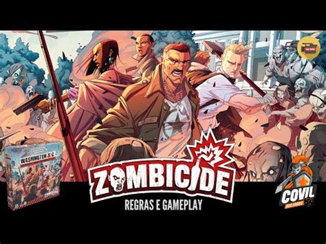 Zombicide Washington ZC Gameplay Ao Vivo Covil Dos Jogos