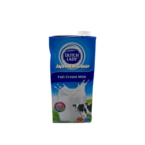 Susu Kotak Dutch Lady Full Cream Dutch Lady Pure Farm Full Cream Uht