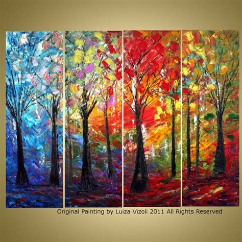 Seasons of my LiFe.... | Art painting, Abstract painting, Abstract art ...