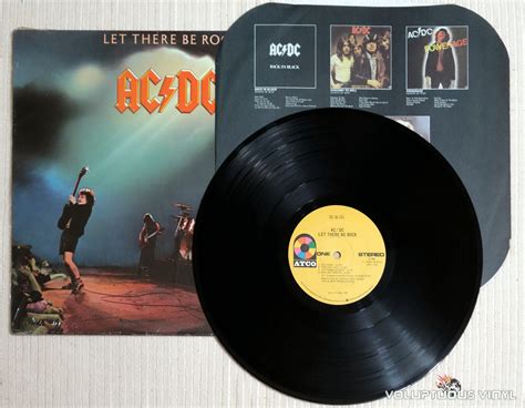 AC/DC ‎– Let There Be Rock (1977) Vinyl – Voluptuous Vinyl Records