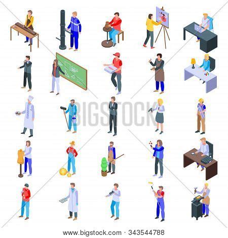 Artisan Icons Set Vector Photo Free Trial Bigstock