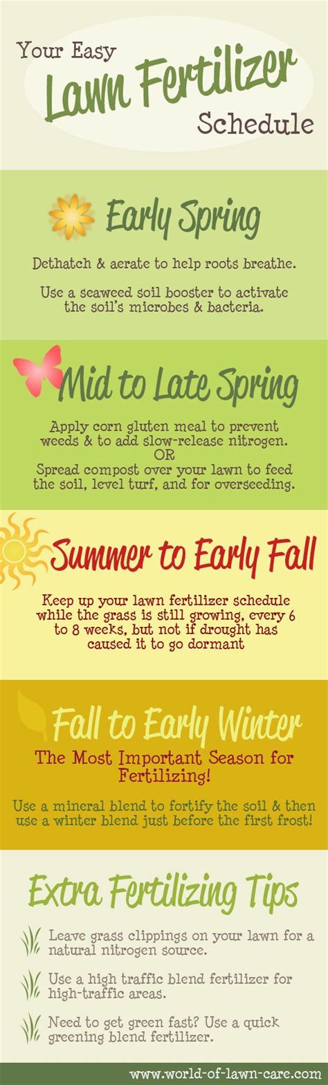 How To Create An Effective Lawn Care Fertilizer Schedule For 2023 - Information About Life