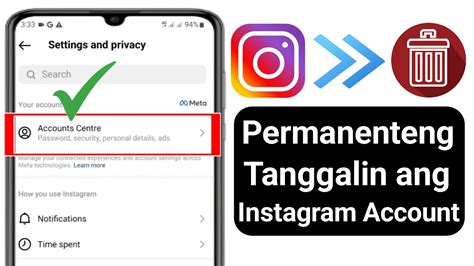 Paano Magtanggal Ng Instagram Account Nang Permanenteng Tanggalin Ang