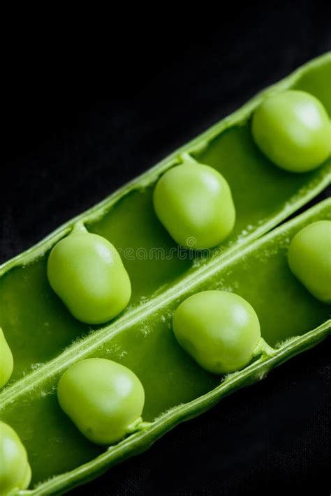 Peas In A Pod Stock Photo Image Of Food Vegetable Four