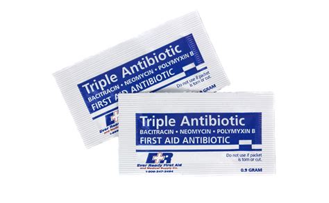 Ever Ready First Aid Triple Antibiotic Ointment 9gr Packets 144 Count 144 Count Pack Of 1