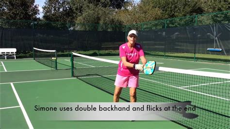 Pickleball Middle Ball Options Deb Harrison Youtube