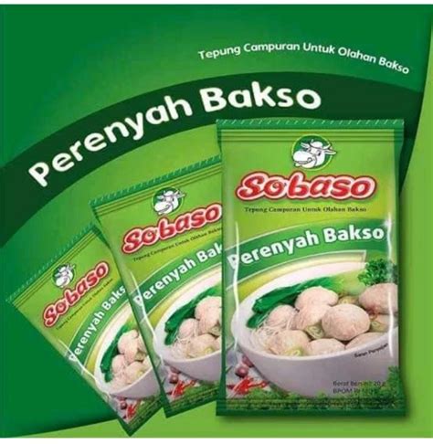 Sobaso Tepung Perenyah Bakso 20 Gr Isi 120 Bungkus 1 Dus Lazada