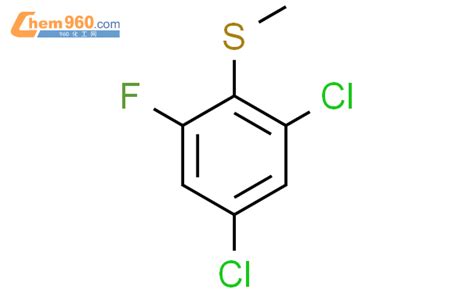 1806277 16 6 2 4 Dichloro 6 fluorophenyl methyl sulfane化学式结构式分子式