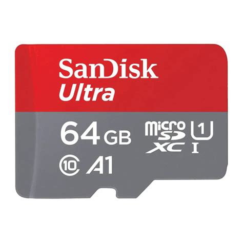 SanDisk Ultra 64 GB MicroSDXC Class 10 UHS I Hafiza Karti ITOPYA