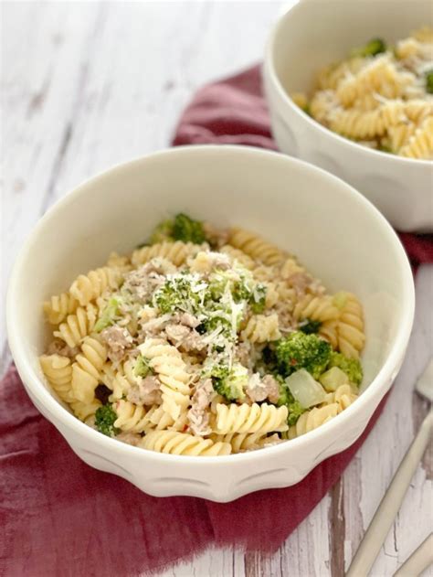 One Pot Sausage Broccoli Pasta Italian Kitchen Confessions