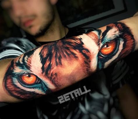 Tiger eye tattoo by Victor Zetall | Photo 29033