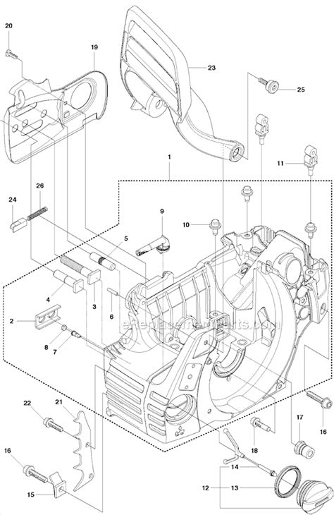 Husqvarna 450 X Torq Parts Diagram