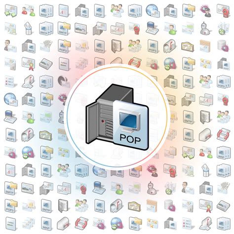 pop server icon iconshock