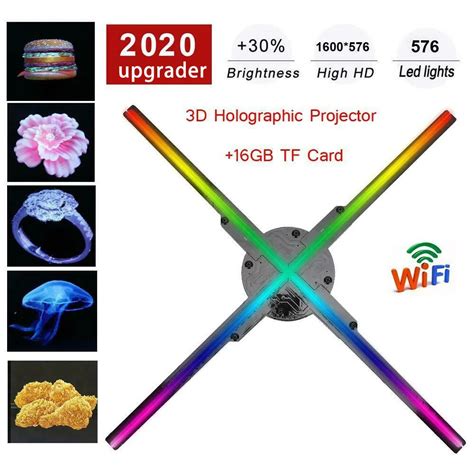 Aktualisierung Cm Fan Hologramm Fan Licht Mit Wifi Steuer D