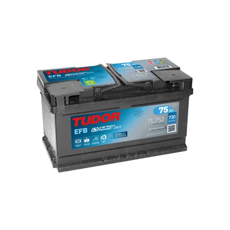 Batería Tudor TL752 12V 75Ah EFB