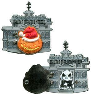 Jack Logo Haunted Mansion Holiday Disneyland Resort Disney Pin