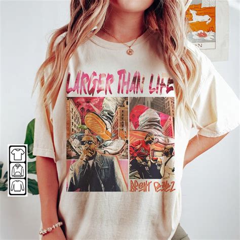 Brent Faiyaz Larger Than Life Album 90s Rap Music Shirt Album Etsy