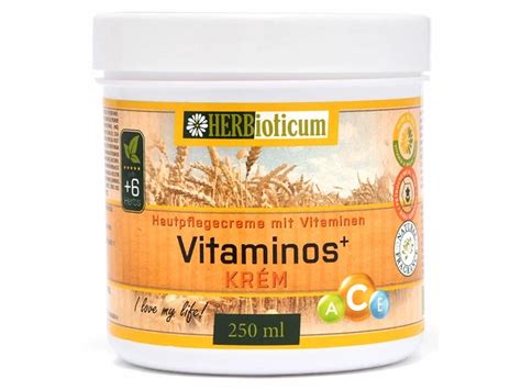 Herbioticum Vitaminos Krém 250ml Multi Vitamin Webáruház és 5 Bio