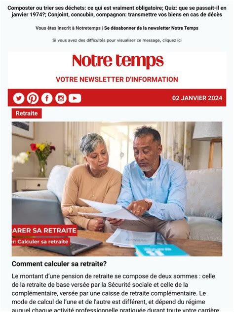 Notretemps Comment Calculer Sa Retraite Bonnes Nouvelles Pour