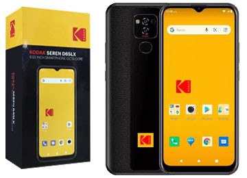 CELULAR KODAK SEREN D65LX 2GB 64GB ANDROID 11 6 52 PULGADAS NEGRO